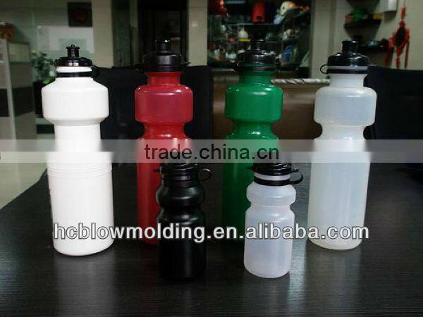 OEM Blow Molding plastic water bottle 750ml , PE sports kettle for kids Hui zhou factory