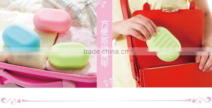 Soap Dish Case Holder Container Box F Home Travel Outdoor Hiking Camping Plastic