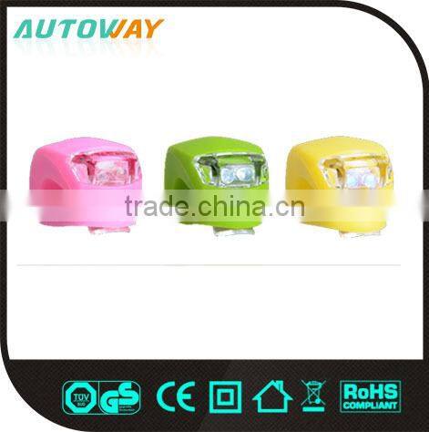 2 LEDs Silicone Bicycle Light