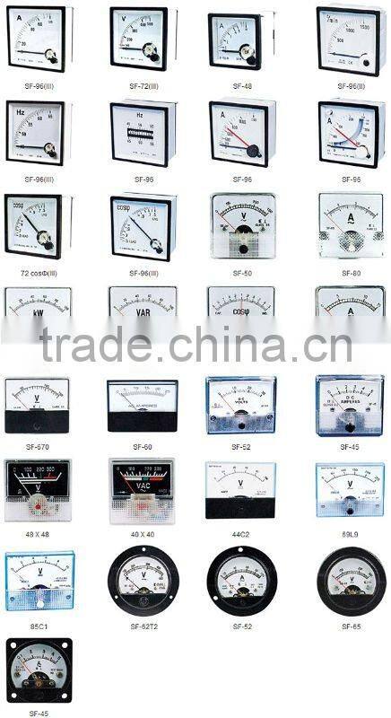Moving Coil Instruments DC Voltmeter HP96*96