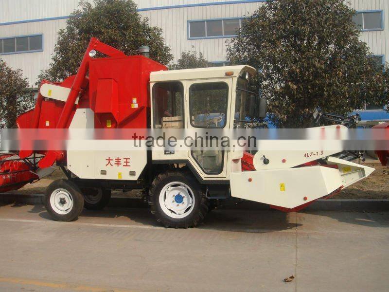 4LZ-1.5 wheat small combine harvester