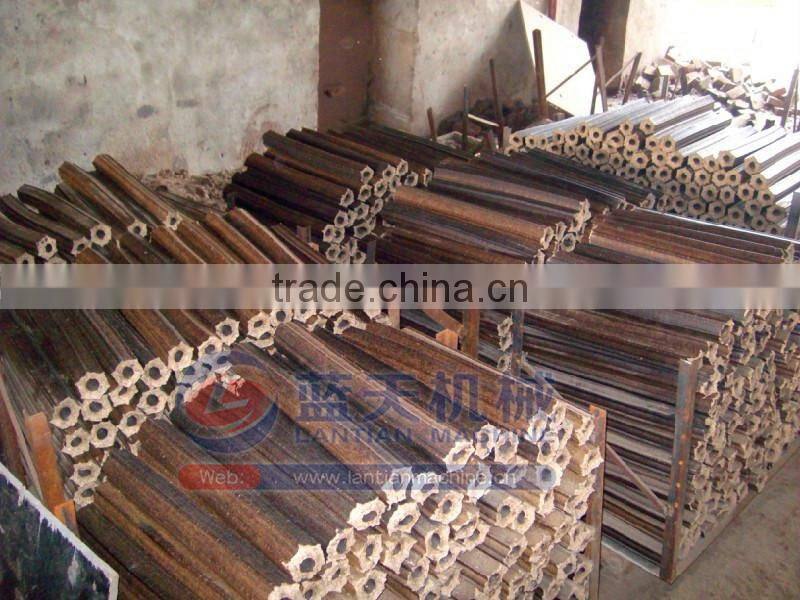 Best quality with CE ISO rice husk charcoal bamboo wood rod rounding machine