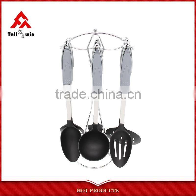 nylon tool solid turner with stainless steel handle