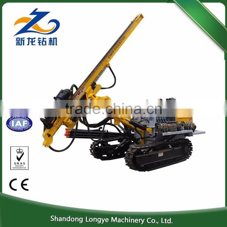 Factory price 60m portable hydraulic hard rock drilling machine 140mm diameter CTQ-G140YF