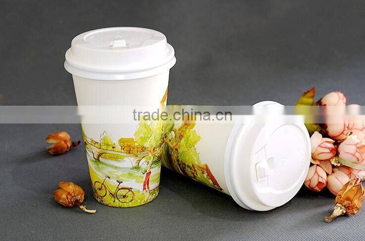 China Manufacture Wholesale Custom High Quality Hot Sale Disposable Custom Printed Paper Cup
