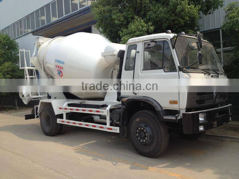dongfeng 2~3 m3 concrete mixer truck, 2000~3000 liters cement mixer truck, 2000~3000 liters mixer drum tank truck