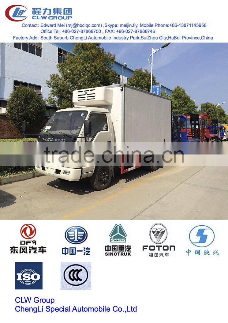 3 ton refrigerated freeze truck