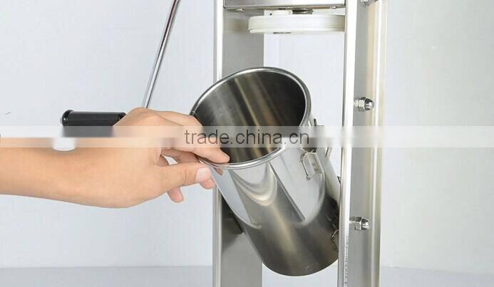 stainless steel sausage stuffer/manual sausage stuffer