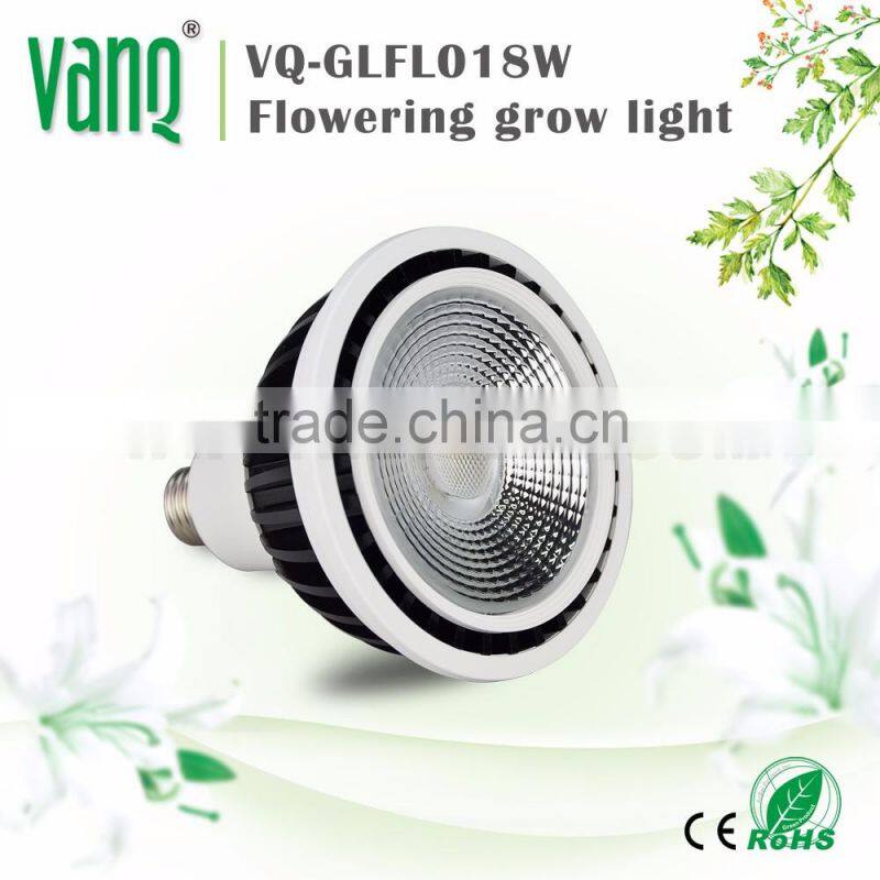VANQ led flower lights with DR FR white,COB grow led flowering lamp 18w