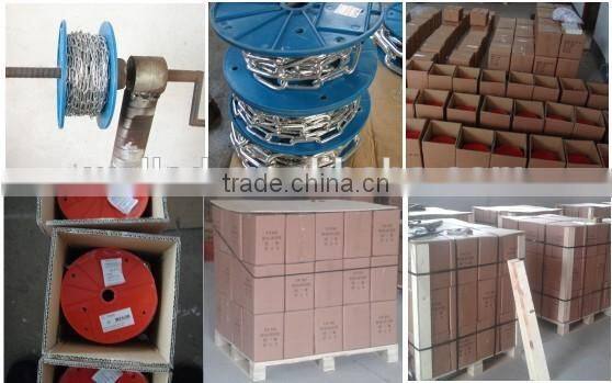 8mm Zinc Plated Link Chain Steel Weld Chain steel link chain