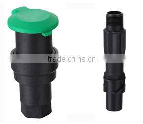 Lawns Irrigation Plastic Quick Coupling Valve With Brass Lock