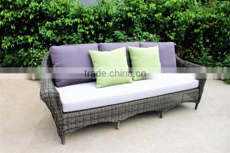 Hot sale leisure outdoor furniture rattan sofa