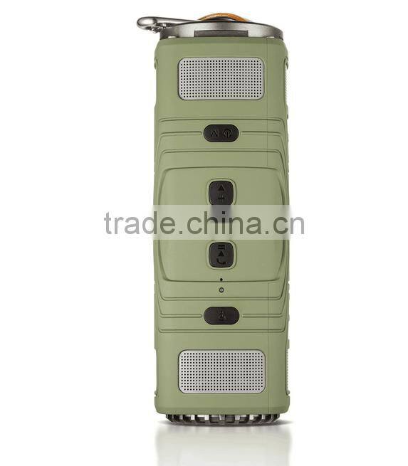 2015 High Quality Bestselling Bluetooth speaker Rider Ear God Outdoor LED Dustproof Waterproof Speaker Hands free Speaker