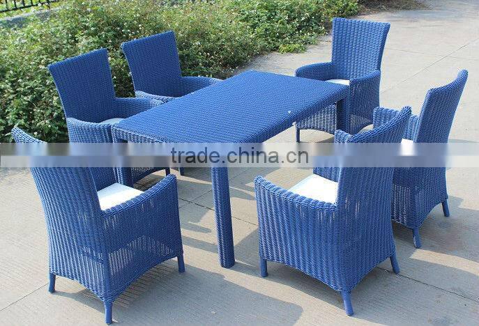 Garden patio rattan table set / dining table and chair