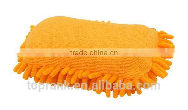 MICROFIBER CHENILLE WASH PAD CAR WAX SPONGE