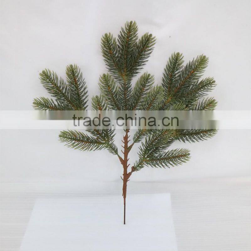 New plastic pine tree branch
