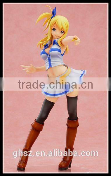 Wholesale plastic collection Anime Fairy Tail Lucy Action Figure