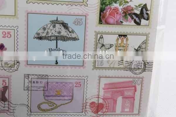 Foldable Gift Bag With Stamp Patterns/ Shopping Bag