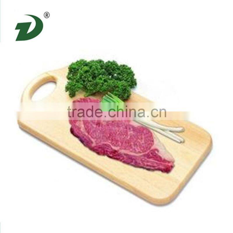 Simple design handmade fish cutting board with knife