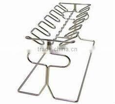 BBQ Chicken Leg Wing Folding Grill Rack Tool
