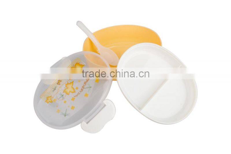 New Design Plastic Double Deck Lunch Box