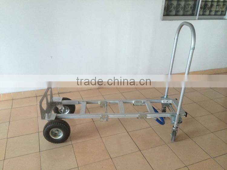 2 in 1 foldable aluminium convertible hand truck