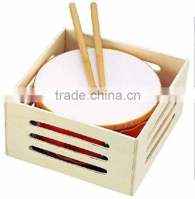 Hot sale high quality drum set, Wooden Musical instruments drum set, fashion style musical drum set WJ278115