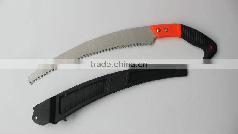 Garden Tree Pruning Saw with Plastic Sheath.