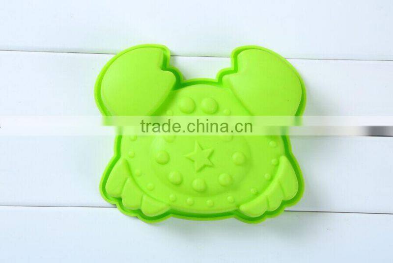 New Design Crab Shape Silicone Cake Baking Pan Mold, baking supplies for cake decoration,baking mold