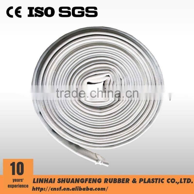 high pressure fire hose reel made by double jackets for fire fighting