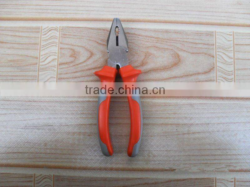 YF444 professional double color handle combination pliers