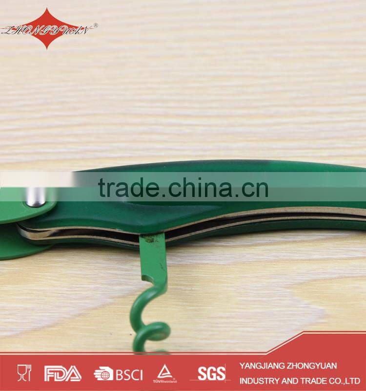 high quality novelty wine opener corkscrew with knife