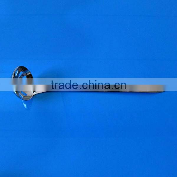 Food Grate Stainless Steel Slotted Soup Ladle