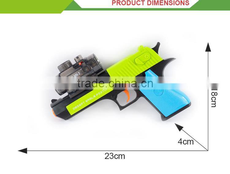 2 in 1 Kids outdoor toy crystal bullet soft bullet gun