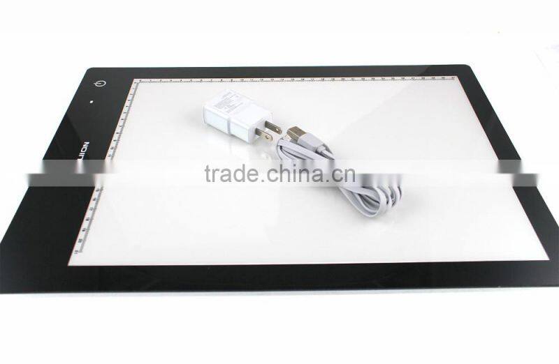 Factory Price!Huion 2016 new approval LED light pad tattoo tracing board LB4