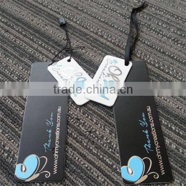 Small hang tags for garments