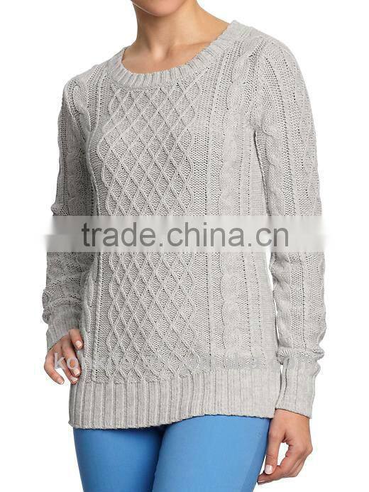 Women's Thick Cable-Knit Sweaters