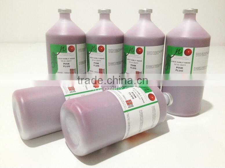 High transfer rate Italy neon sublimation ink
