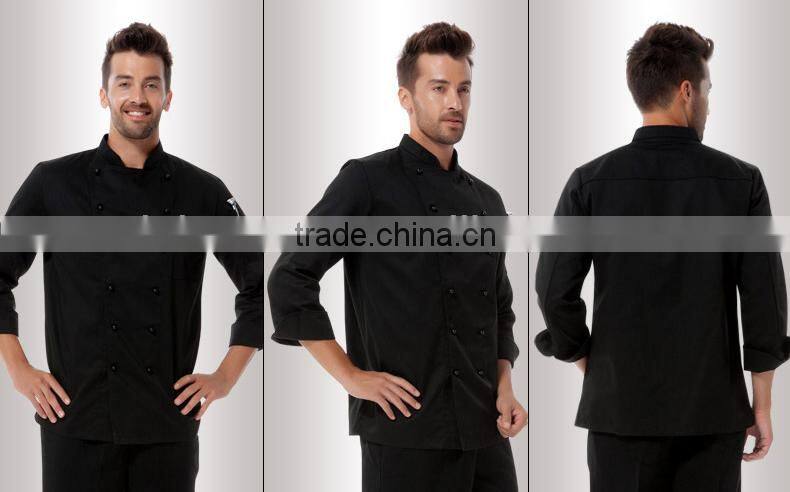 custom made cotton chef coat uniform