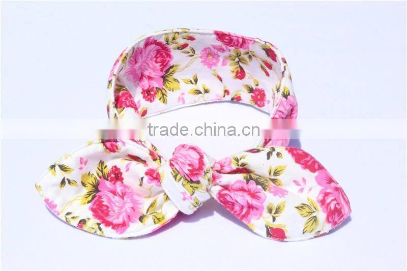 fancy top quality designer baby rabbit headbands made in china
