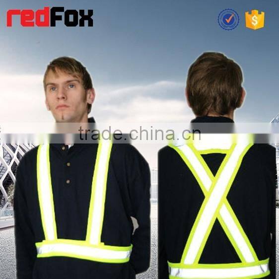 high visibility reflective safety sash in stock