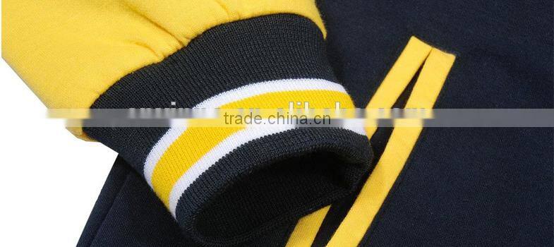 2016 top quality letterman varsity cheap custom made baseball jacket