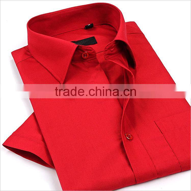 OEM men's brand dress shirts.shorts sleeve shirt,burgundy shirts