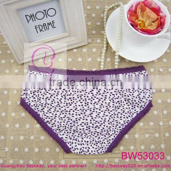 Sex stock panties printed fancy floral with lace sexy picture