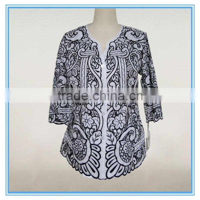 ladies jacket and pants embroidery formal pant suit