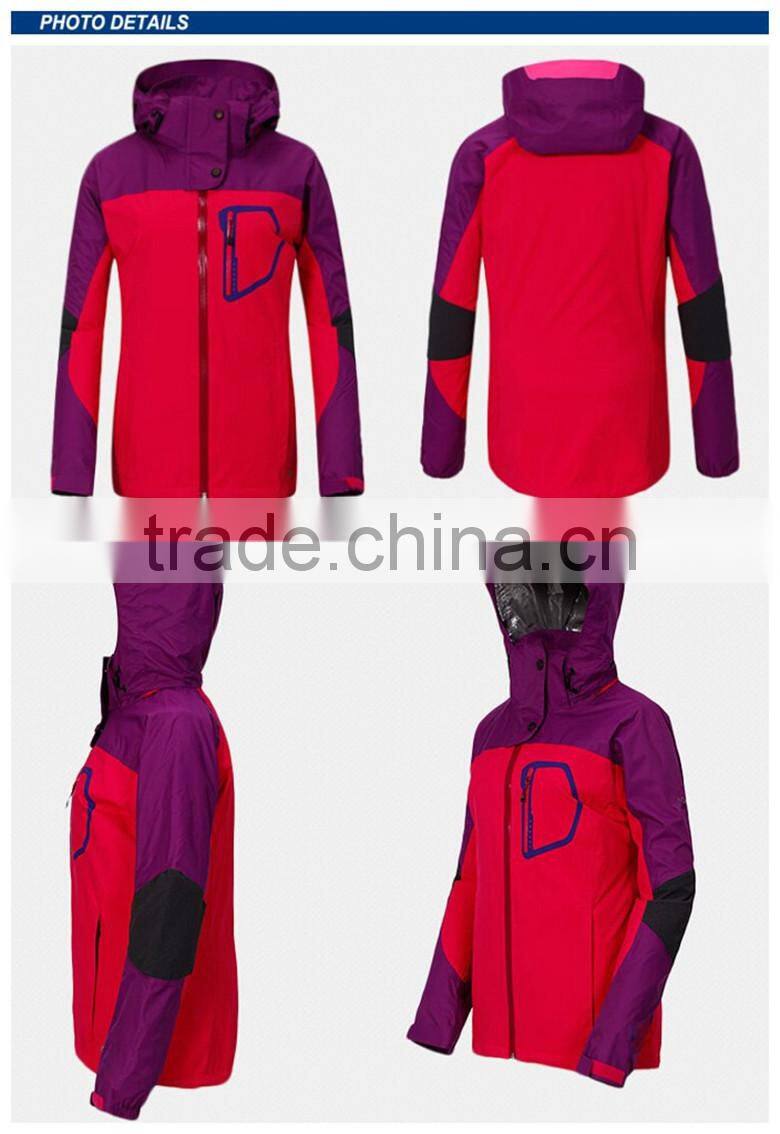 New design ski jacket lightweight ski jacket colorful ski jacket