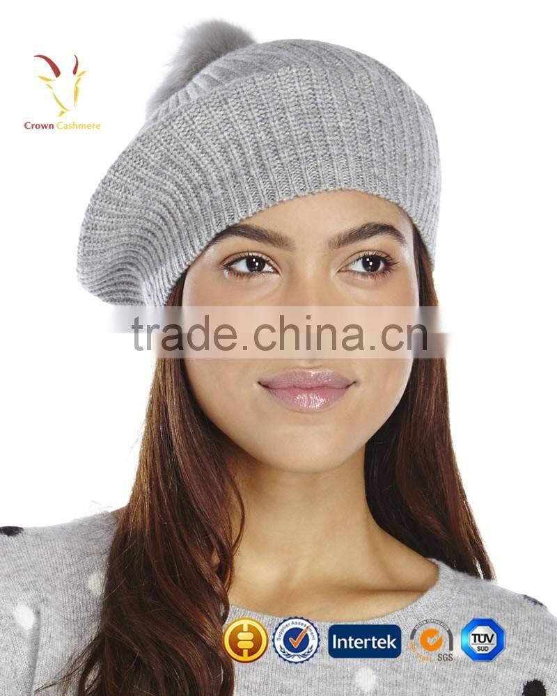 Custom Warm Winter Knitted Pom Beanie Hats