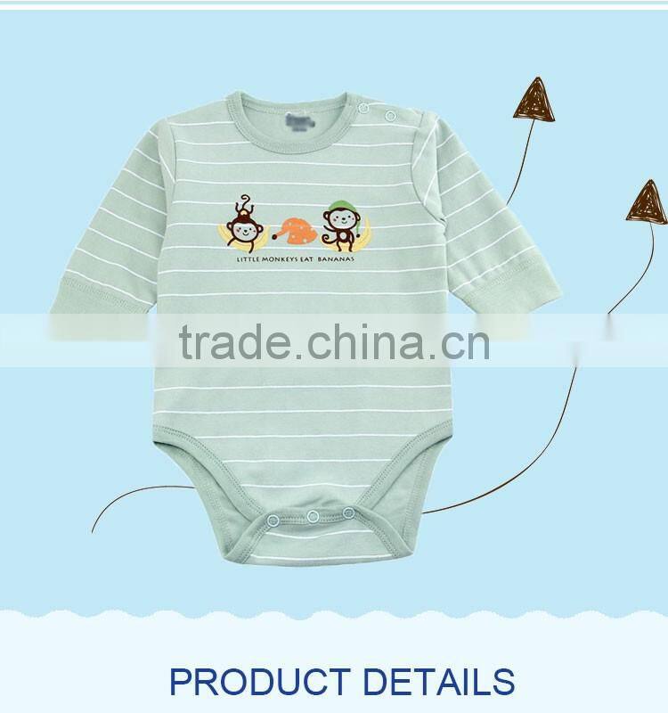 Children custom printing one piece jumpsuit checked bodysuit kids romper