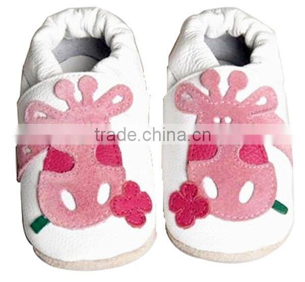 High quality soft genuine leather baby shoes