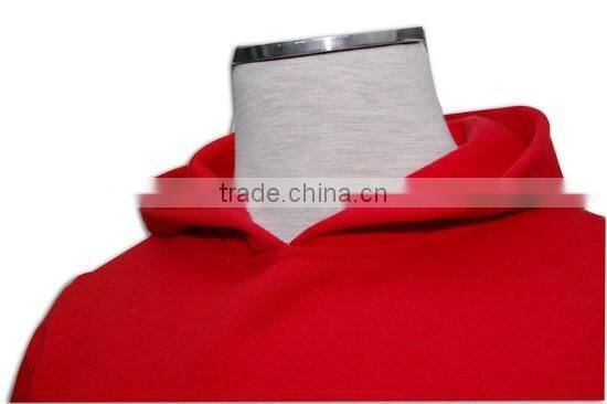 Lastest product best price full printing plain red pullover hoodie